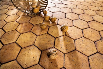 ایجاد زیبایی درکف ساختمانها با استفاده ازآجرنسوز